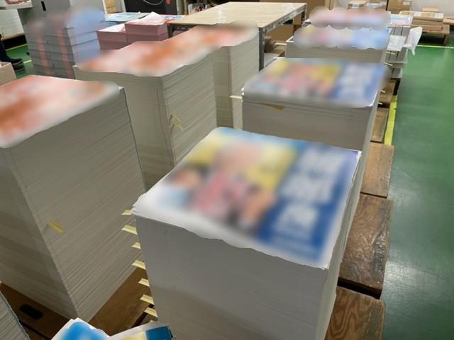 参議院選挙のポスター印刷